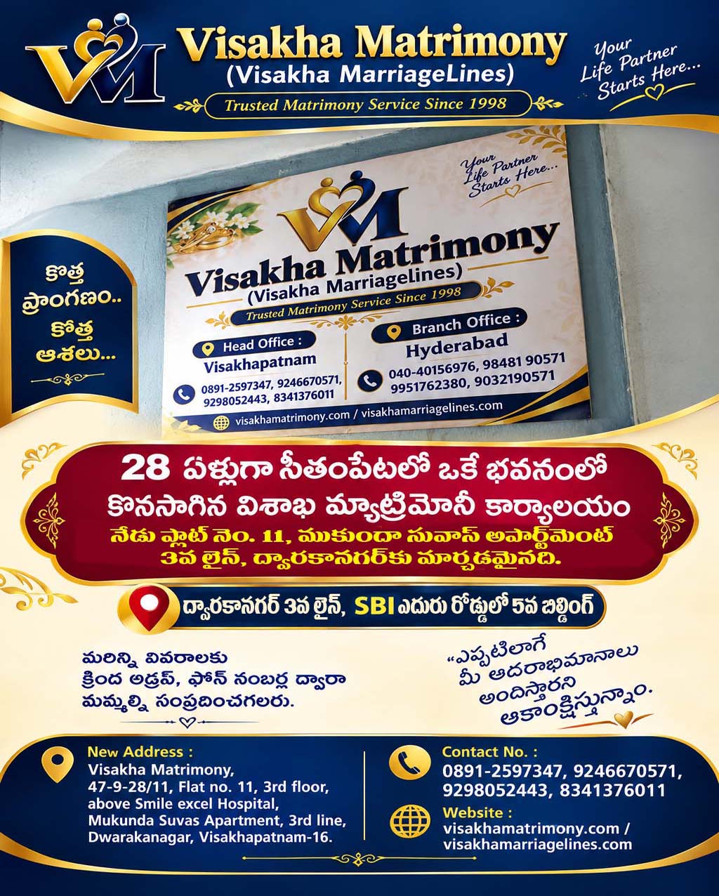 Visakha marriage lines office shifted